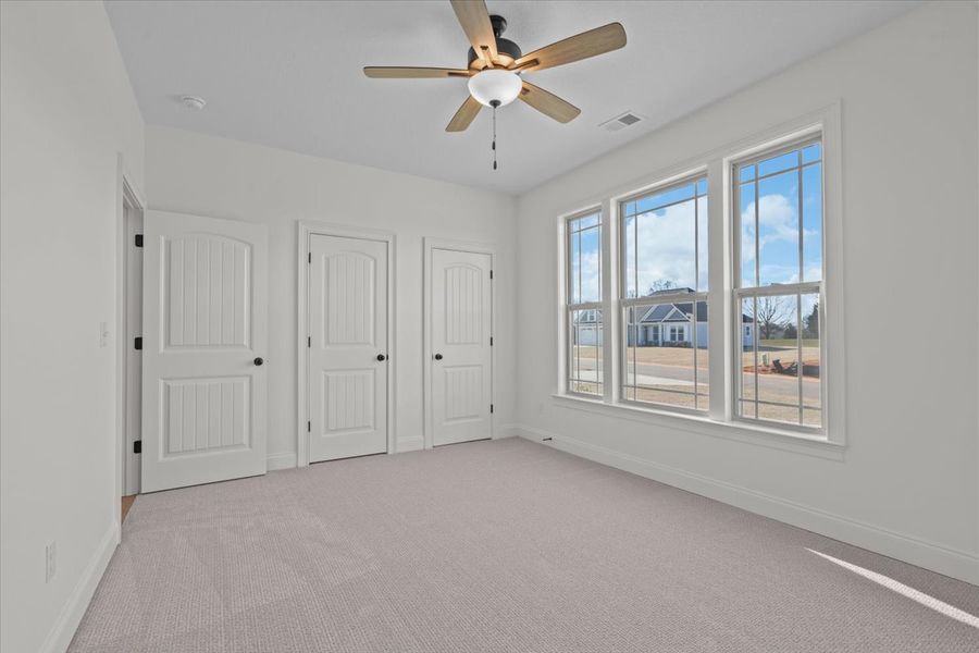 Representative unfurnished interior of a home built from the Converse by Enchanted Homes in Messer Farms, Inman (Image 30).