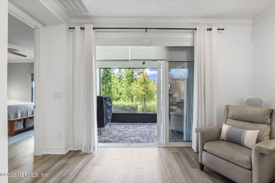 Furnished interior view inside a new home in Summer Bay at Grand Oaks, St. Augustine (Image 27). Furnished interior view inside a new home in Summer Bay at Grand Oaks, St. Augustine (Image 27).