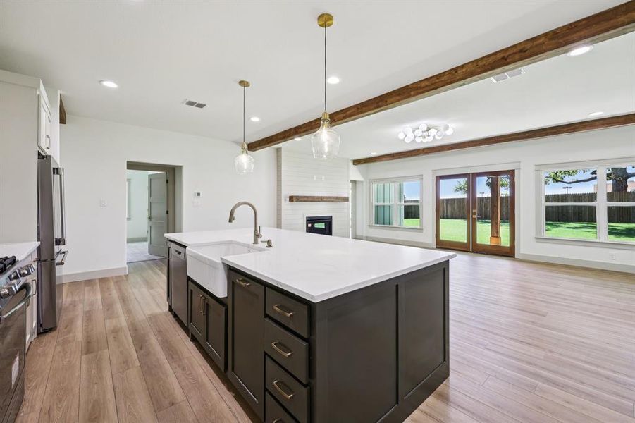 Furnished interior view inside a new home in , North Richland Hills (Image 14).