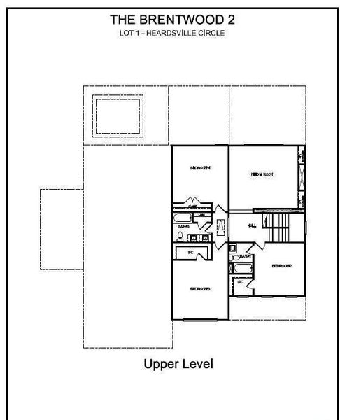 2D floor plan layout of this home in , Cumming, GA (Image 5).