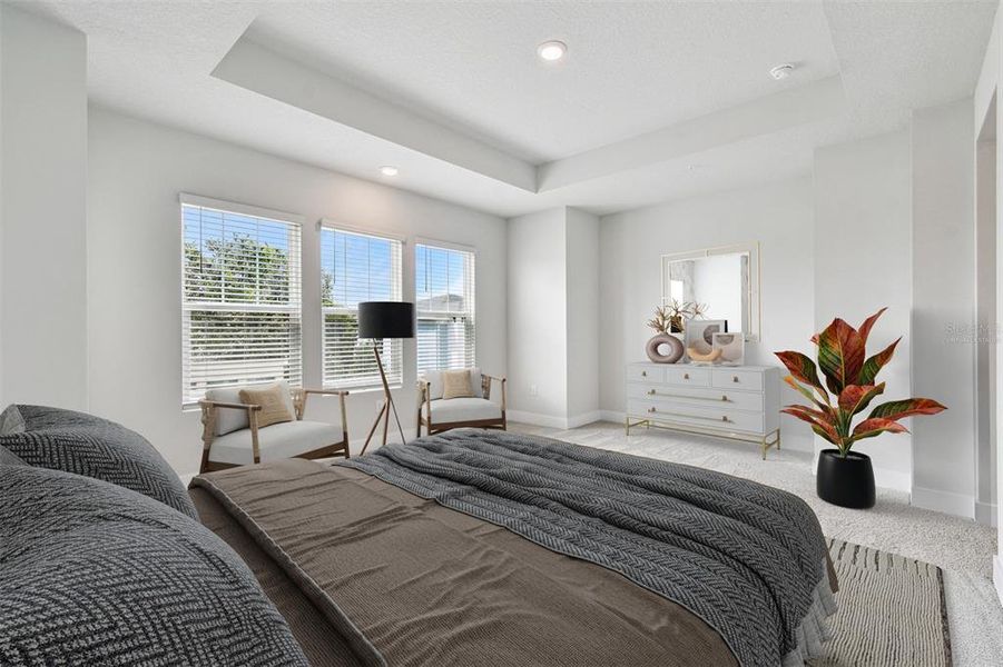 Furnished interior view inside a new home in Apex at Seminole Heights, Tampa (Image 4).