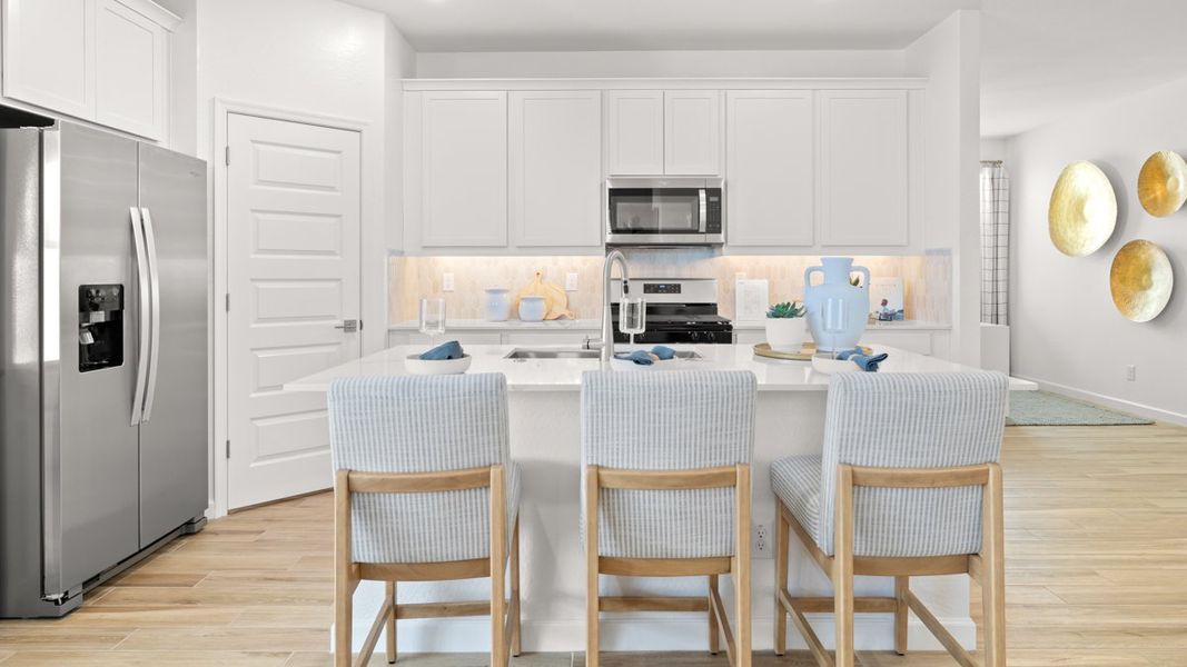 Furnished interior view inside a new home in Aloravita, Peoria (Image 25).