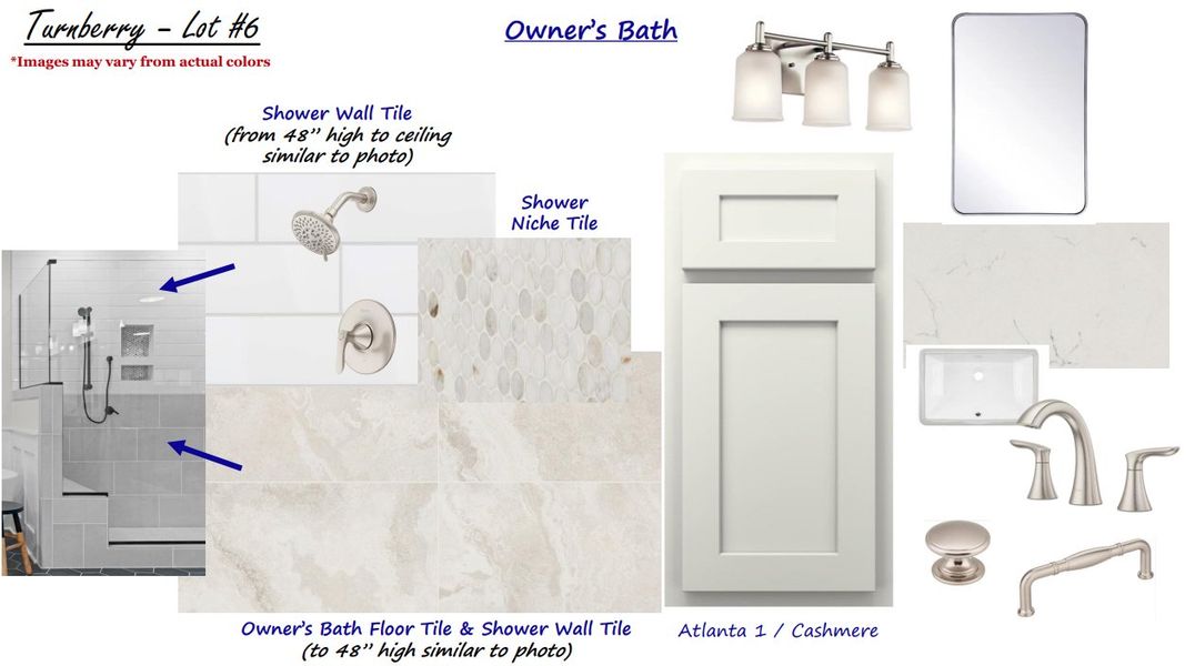 Sample of building materials used in homes in Turnberry, Grimesland (Image 4).