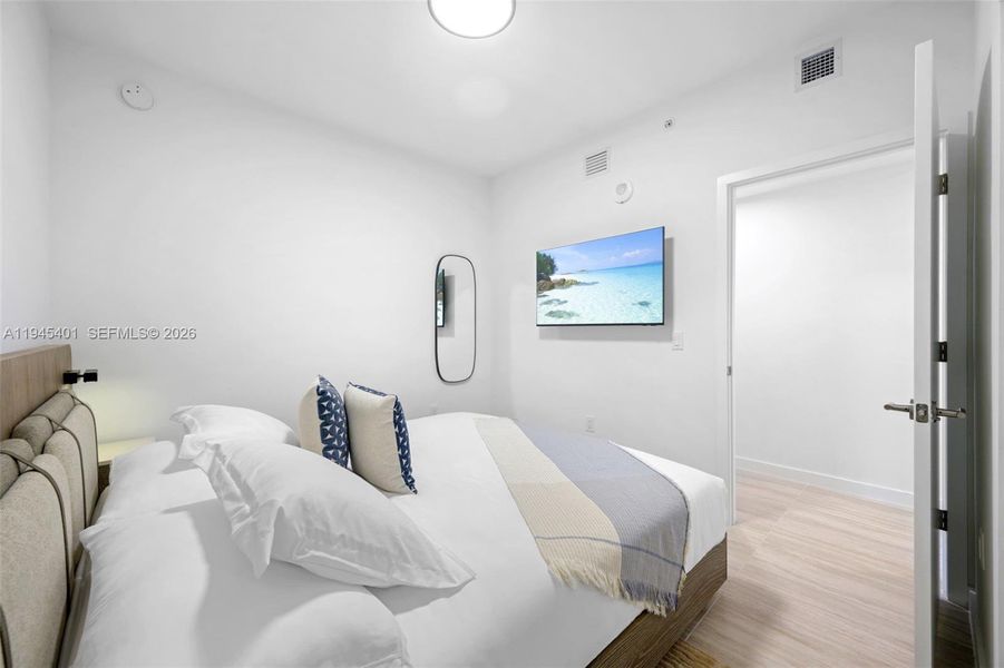 Furnished interior view inside a new home in , Miami Beach (Image 6).