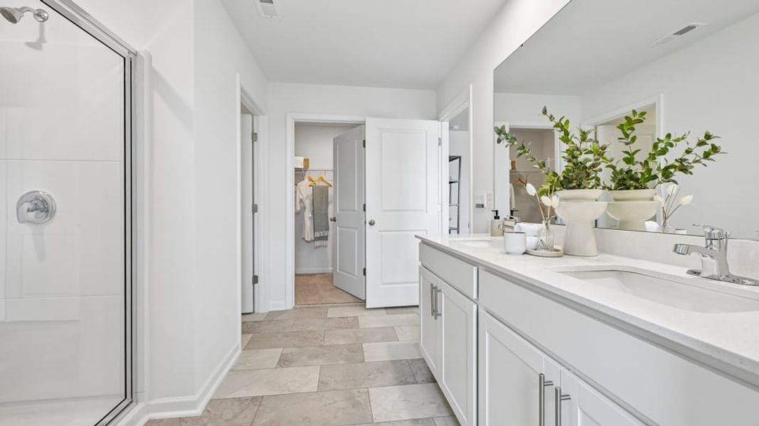 Furnished interior view inside a new home in Anderson Farm, Wendell (Image 34).