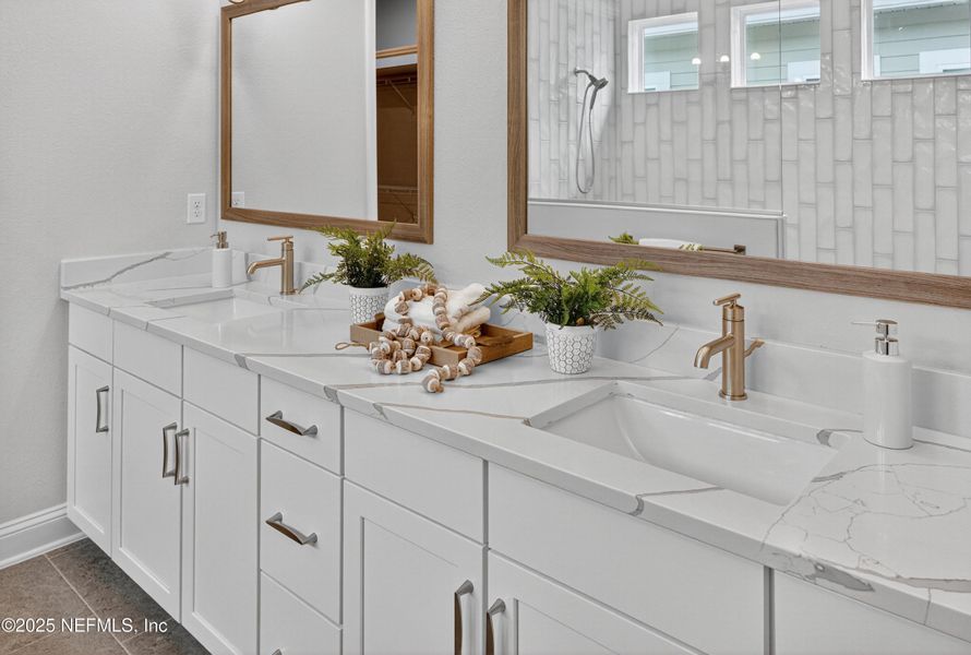 Furnished interior view inside a new home in RiverTown - WaterSong, St. Johns (Image 44).