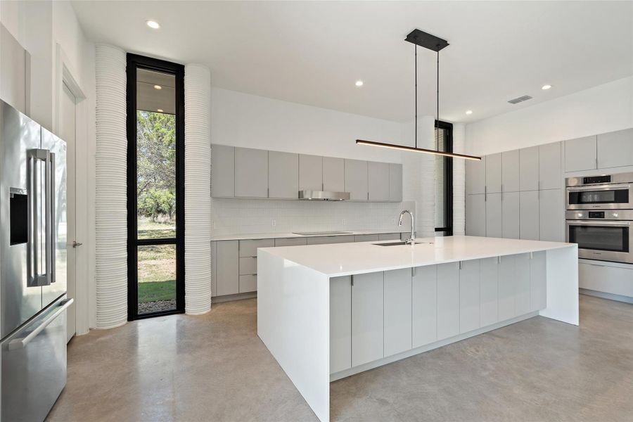 Furnished interior view inside a new home in Wimberley Springs, Wimberley (Image 7). Furnished interior view inside a new home in Wimberley Springs, Wimberley (Image 7).