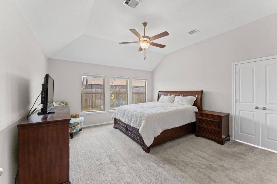 Furnished interior view inside a new home in The Trails, New Caney (Image 15). Furnished interior view inside a new home in The Trails, New Caney (Image 15).