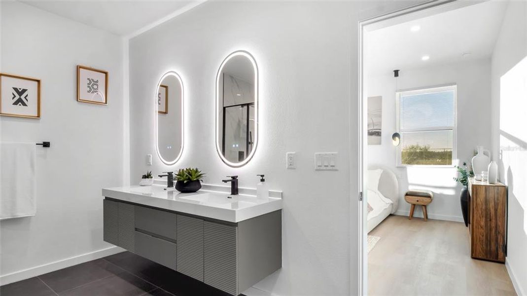 Furnished interior view inside a new home in , St. Petersburg (Image 5).