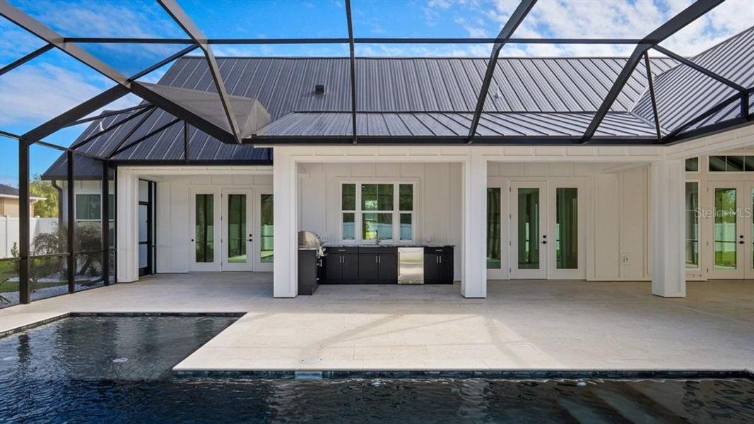 Exterior details and patio area of a home in , Port Orange (Image 50).