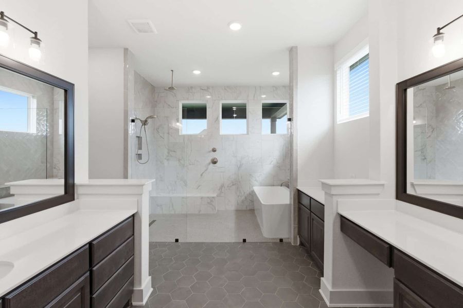 Furnished interior view inside a new home in Regency Ranch, Marion (Image 6).