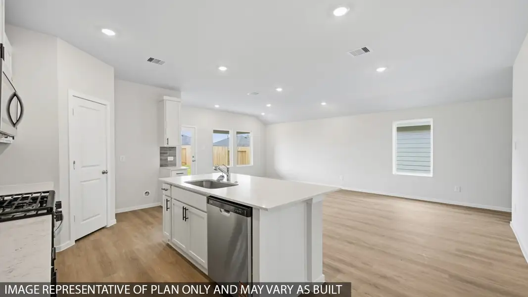 Furnished interior view inside a new home in Grand Pines, Magnolia (Image 4).