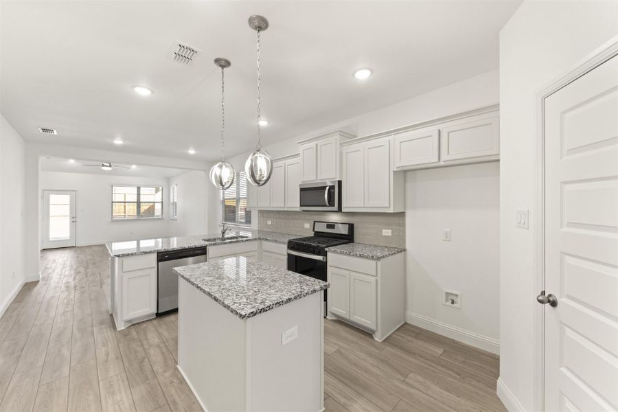 Furnished interior view inside a new home in Town Park, Princeton (Image 3). Furnished interior view inside a new home in Town Park, Princeton (Image 3).