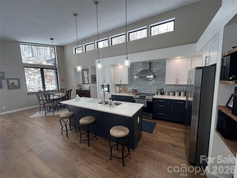 Furnished interior view inside a new home in , Bryson City (Image 16).