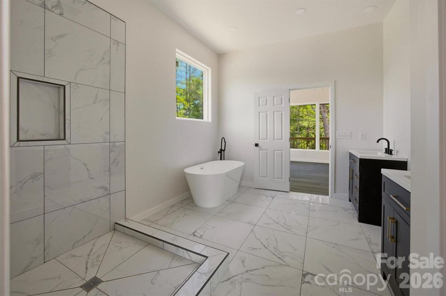 Furnished interior view inside a new home in , Morganton (Image 11).