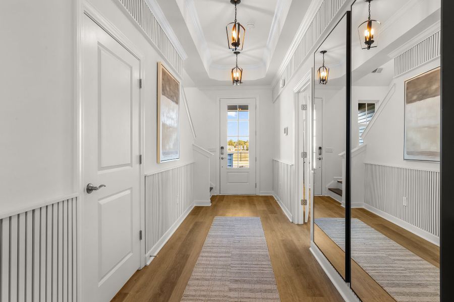 Representative unfurnished interior of a home built from the The Seashore by Chesapeake Homes in Coastal Club of the Carolinas, Calabash (Image 25).