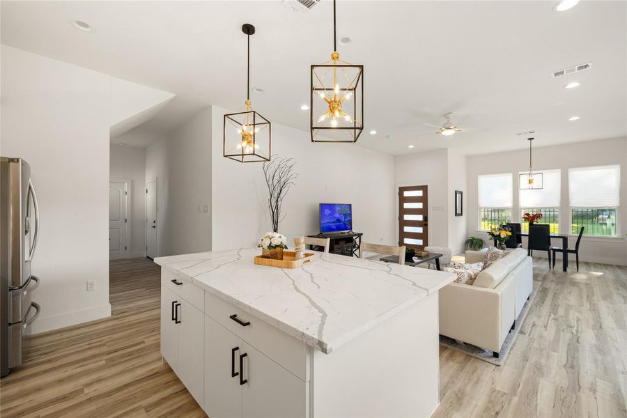 Furnished interior view inside a new home in , Houston (Image 12). Furnished interior view inside a new home in , Houston (Image 12).