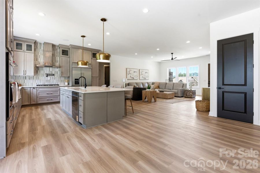 Furnished interior view inside a new home in , Granite Falls (Image 13).