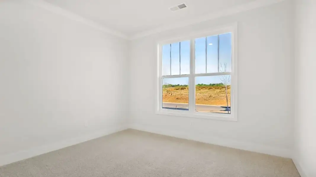 Representative unfurnished interior of a home built from the Bristol by D.R. Horton in Spring Ridge Reserve, Anderson (Image 16).