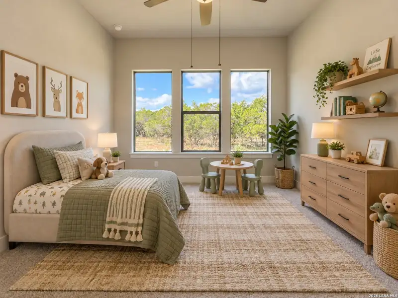 Furnished interior view inside a new home in , Canyon Lake (Image 26).