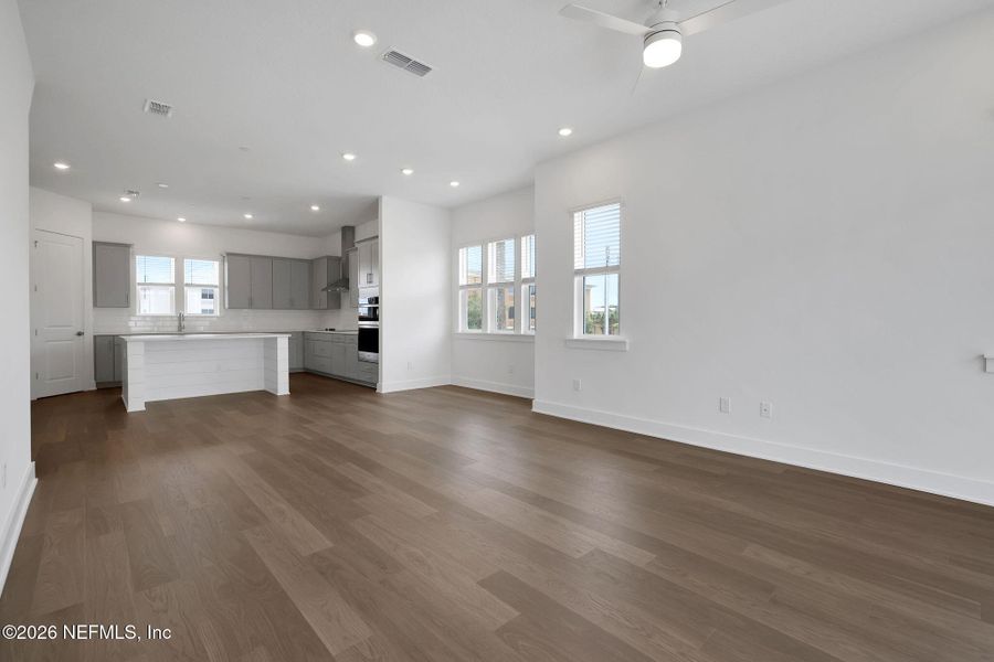 Spacious, unfurnished interior of a new home in North Beach Townhomes, Jacksonville Beach (Image 21).