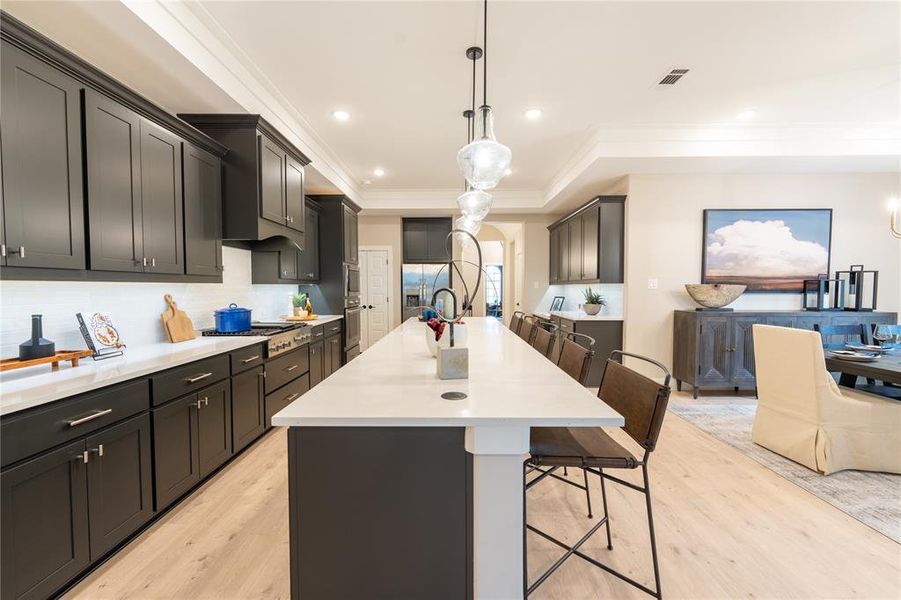 Furnished interior view inside a new home in , Little Elm (Image 17). Furnished interior view inside a new home in , Little Elm (Image 17).