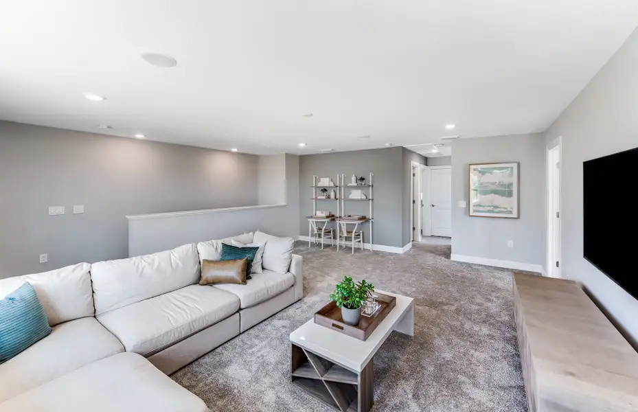 Furnished interior view inside a new home in Whispering Lakes, Lehigh Acres (Image 3).