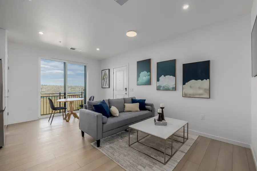Furnished interior view inside a new home in The Scene at Sloan's Lake, Denver (Image 5).
