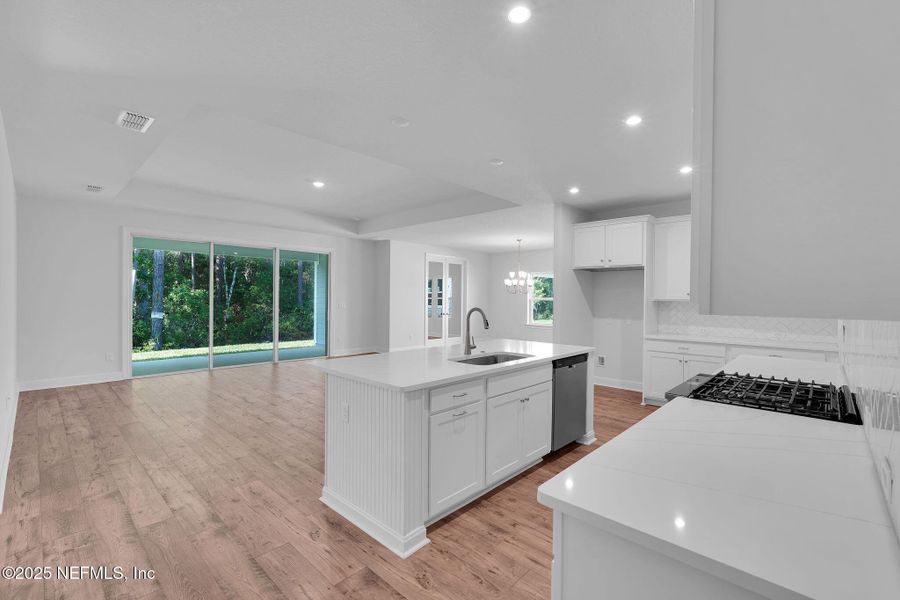 Furnished interior view inside a new home in Trailmark - Phase 10, St. Augustine (Image 9).