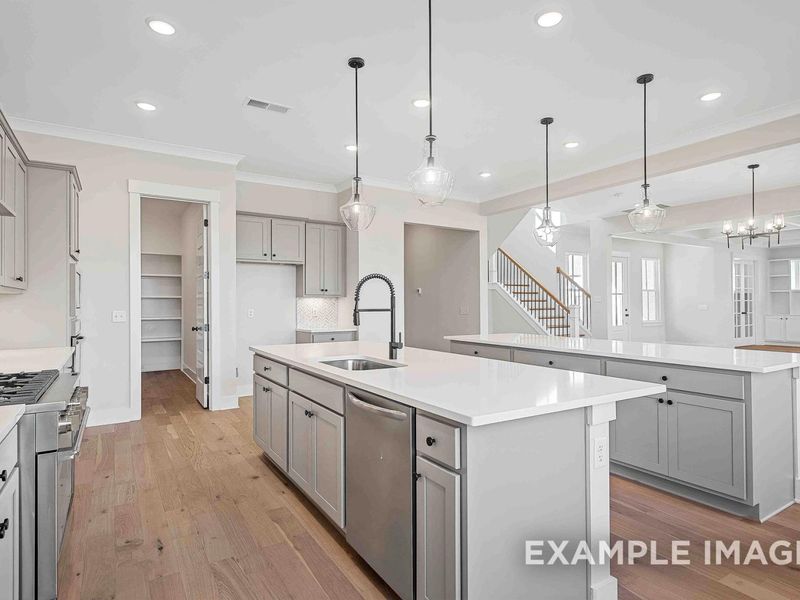 Representative furnished interior of a home built from the The Alston A by Davidson Homes LLC in Shelton Square, Murfreesboro (Image 9).