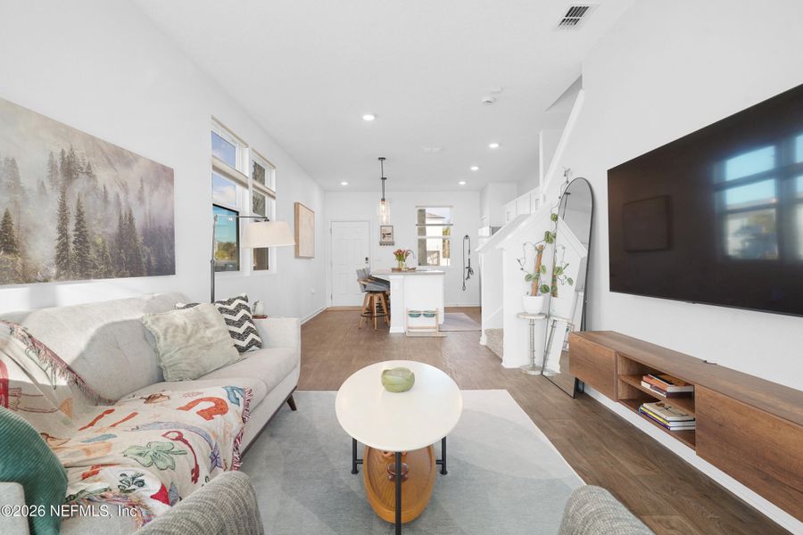 Furnished interior view inside a new home in , St. Johns (Image 18).