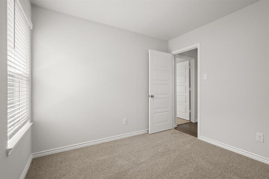 Spacious, unfurnished interior of a new home in Christian Meadows, Ennis (Image 22). Spacious, unfurnished interior of a new home in Christian Meadows, Ennis (Image 22).