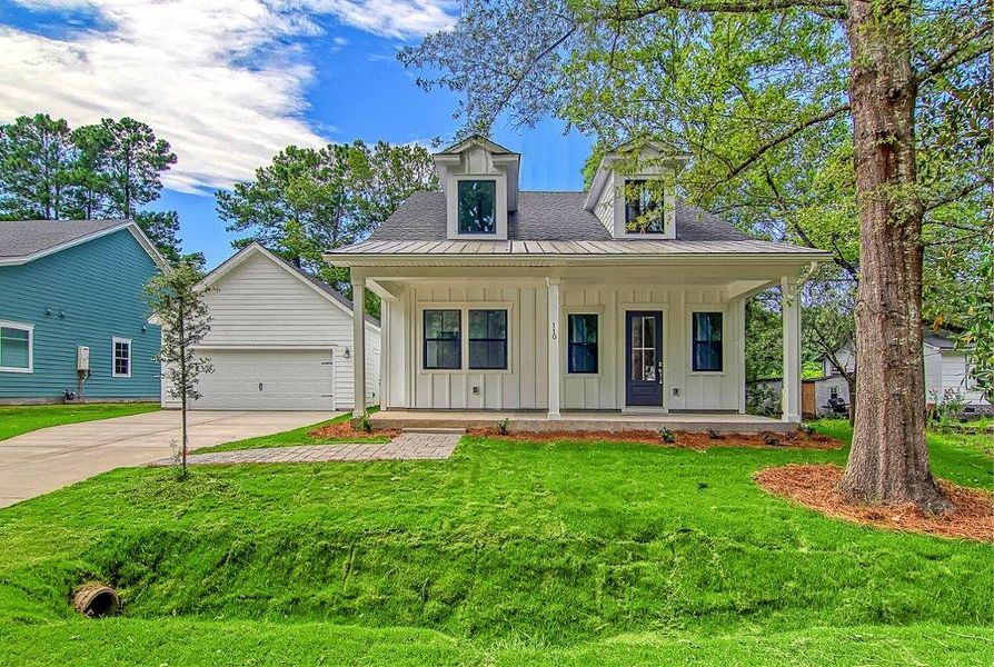 Elevation 2 with Detached Garage