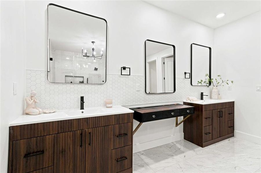 Furnished interior view inside a new home in , Griffin (Image 19).