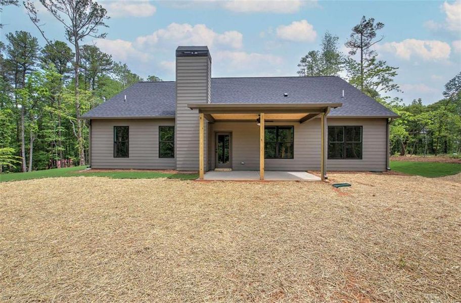 Exterior details and patio area of a home in , Rockmart (Image 21). Exterior details and patio area of a home in , Rockmart (Image 21).