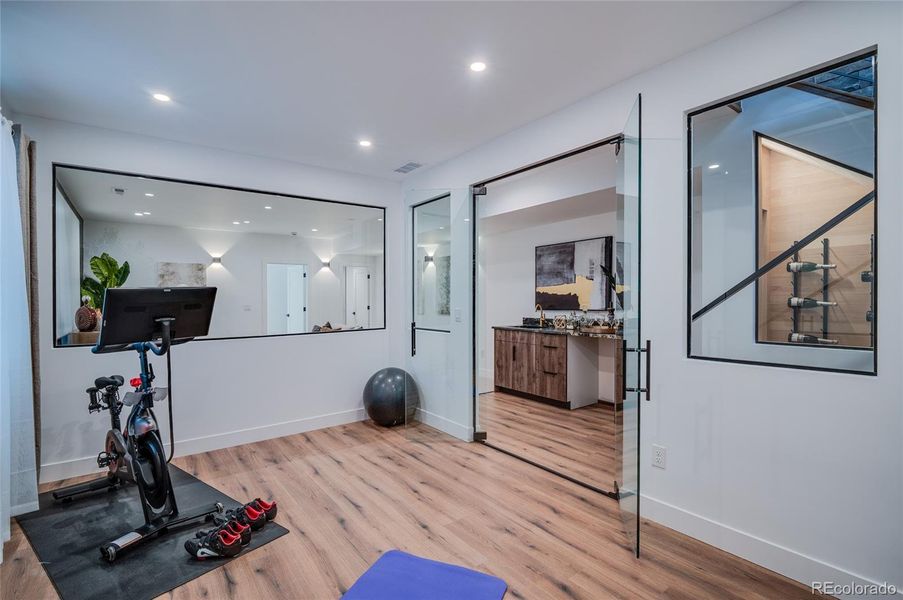 Furnished interior view inside a new home in , Denver (Image 16).