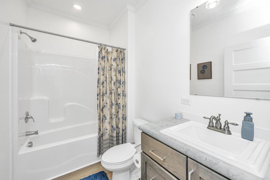 Furnished interior view inside a new home in , Cottageville (Image 29).