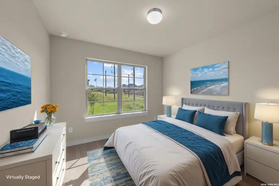 Furnished interior view inside a new home in Agave, San Antonio (Image 9).