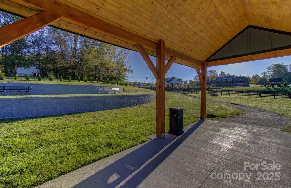 Front exterior of a new home in , Mills River, NC, highlighting curb appeal (Image 17).