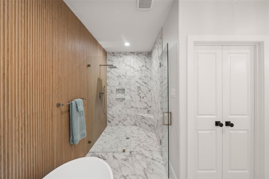 Furnished interior view inside a new home in , Willis (Image 8).