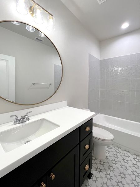 Furnished interior view inside a new home in TerraVista, Victoria (Image 33). Furnished interior view inside a new home in TerraVista, Victoria (Image 33).