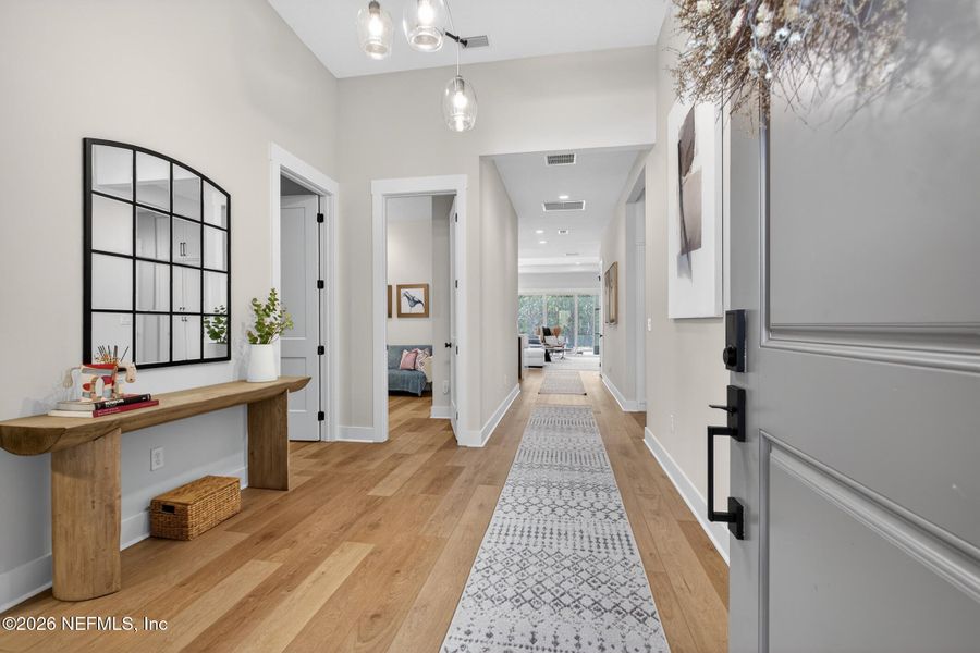 Furnished interior view inside a new home in , St. Johns (Image 37).