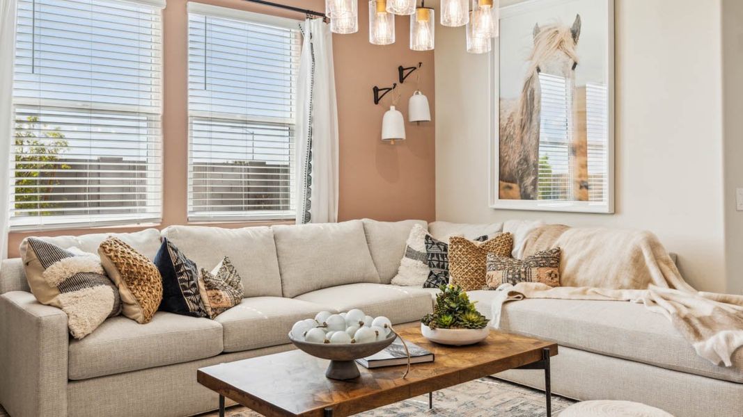 Furnished interior view inside a new home in Carlton Commons, Casa Grande (Image 15).