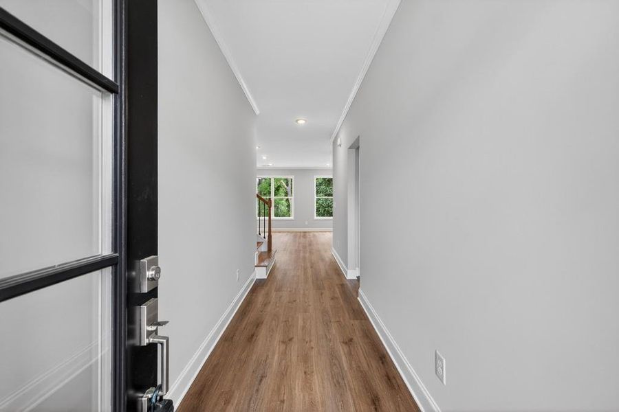 Spacious, unfurnished interior of a new home in , Sugar Hill (Image 17).