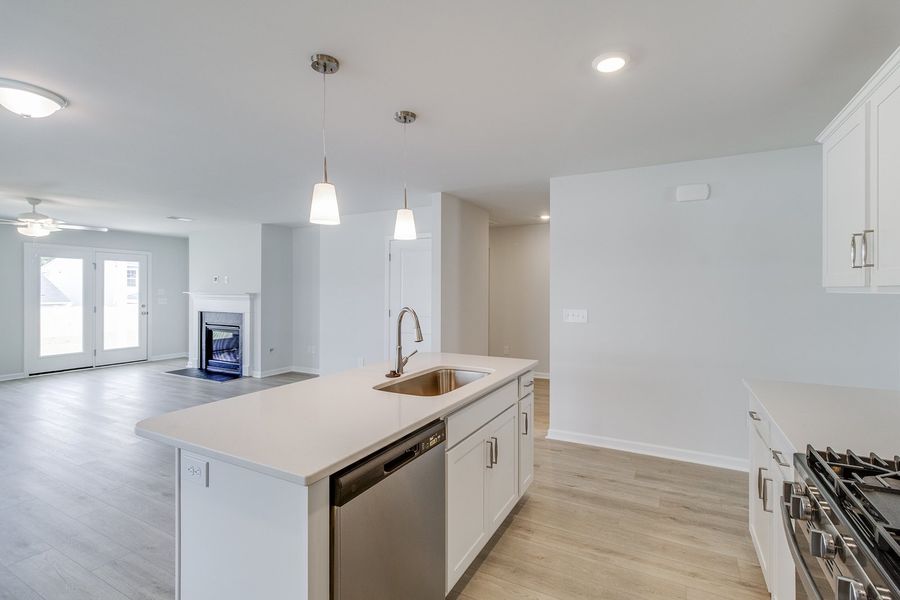 Furnished interior view inside a new home in Winston Point, Gilbert (Image 9).