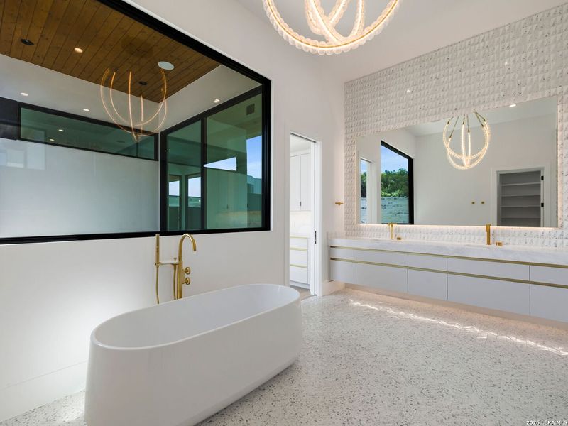 Furnished interior view inside a new home in , San Antonio (Image 12). Furnished interior view inside a new home in , San Antonio (Image 12).