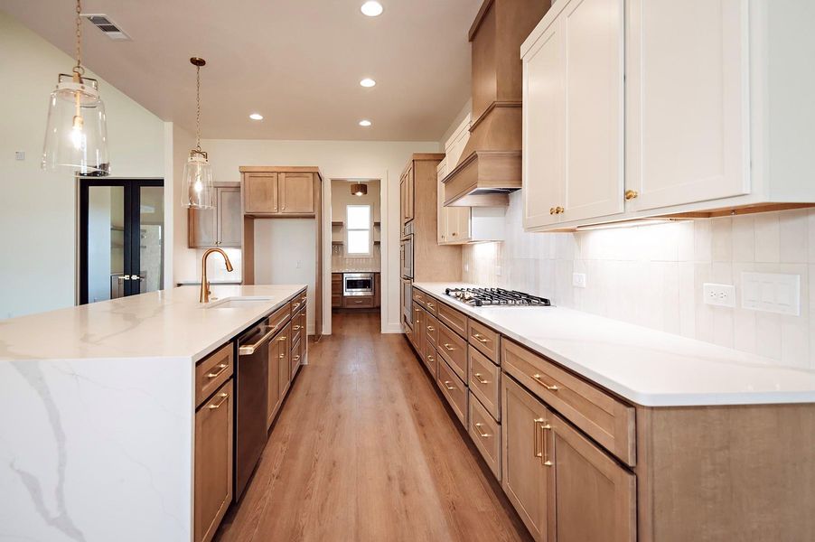 Furnished interior view inside a new home in , Salado (Image 8). Furnished interior view inside a new home in , Salado (Image 8).