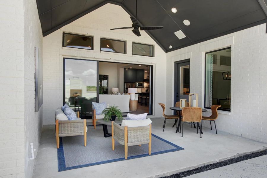The Eastland II Outdoor Living Area The Eastland II Outdoor Living Area