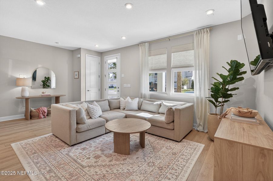 Furnished interior view inside a new home in , Jacksonville (Image 15).