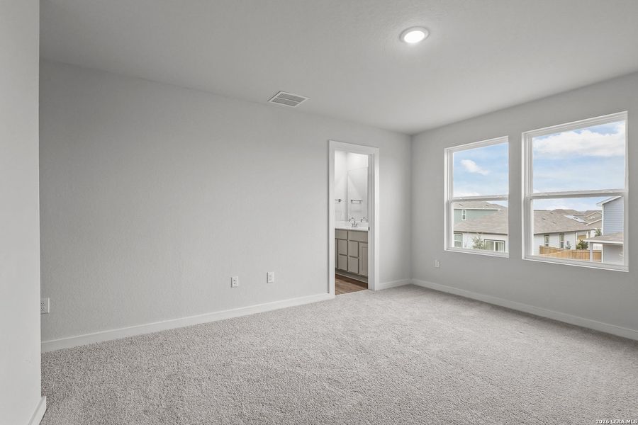 Spacious, unfurnished interior of a new home in Millican Grove, San Antonio (Image 19). Spacious, unfurnished interior of a new home in Millican Grove, San Antonio (Image 19).